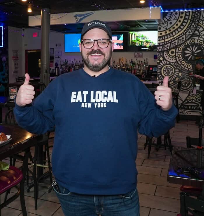 Eat Local New York Crewneck