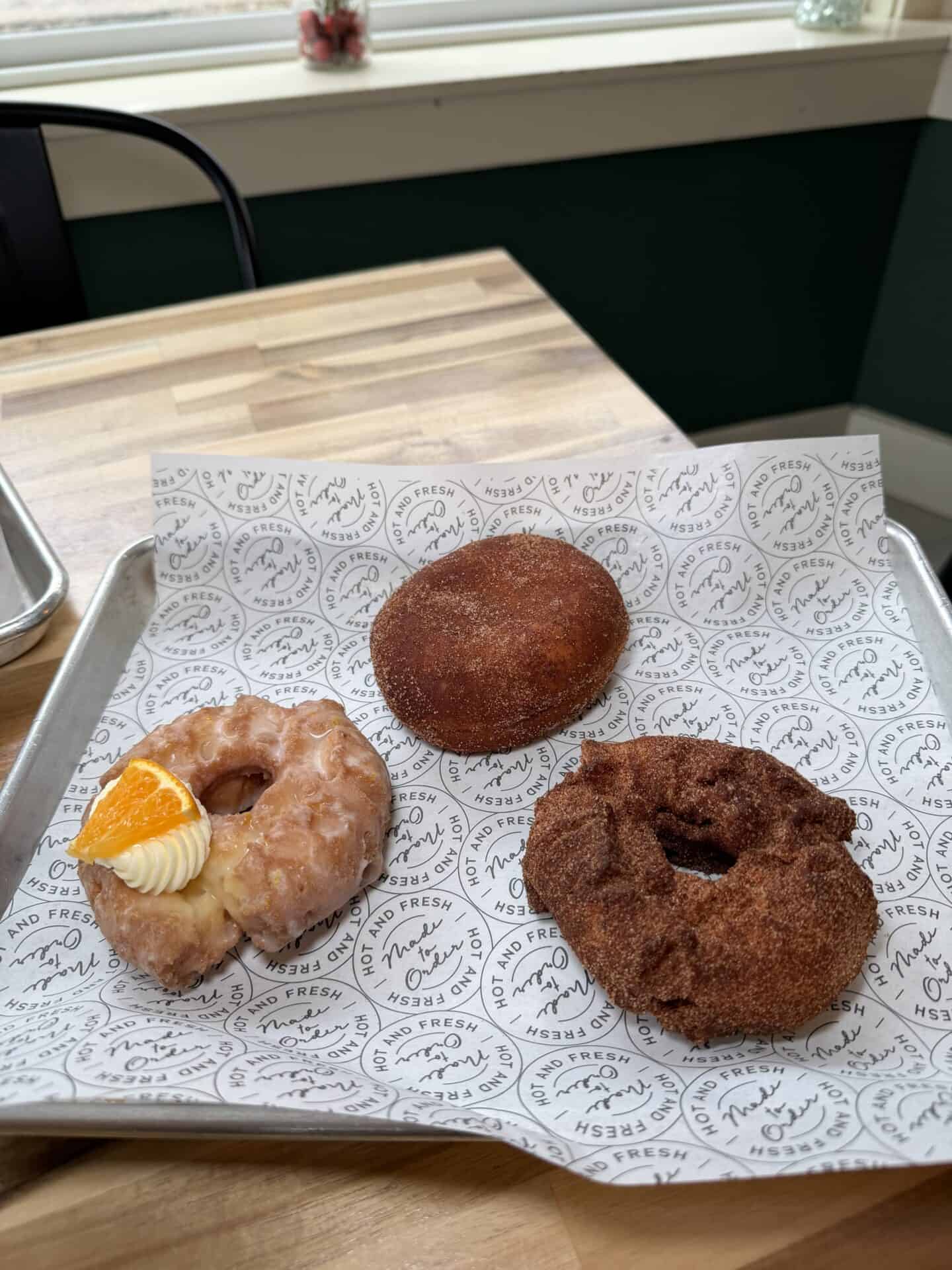 Three donuts I tried from Owego DOnut & Beer Co.
